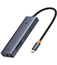 Baseus Multifunctional HUB Docking Station UltraJoy Series 7 in 1 Type-C to HDMI4K@60Hz+USB3.0+PD+RJ