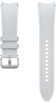 Samsung Galaxy Watch 5/6 Hybrid Eco Leather Band (M/L) Silver